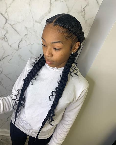 weave two braids|cute two braids hairstyles.